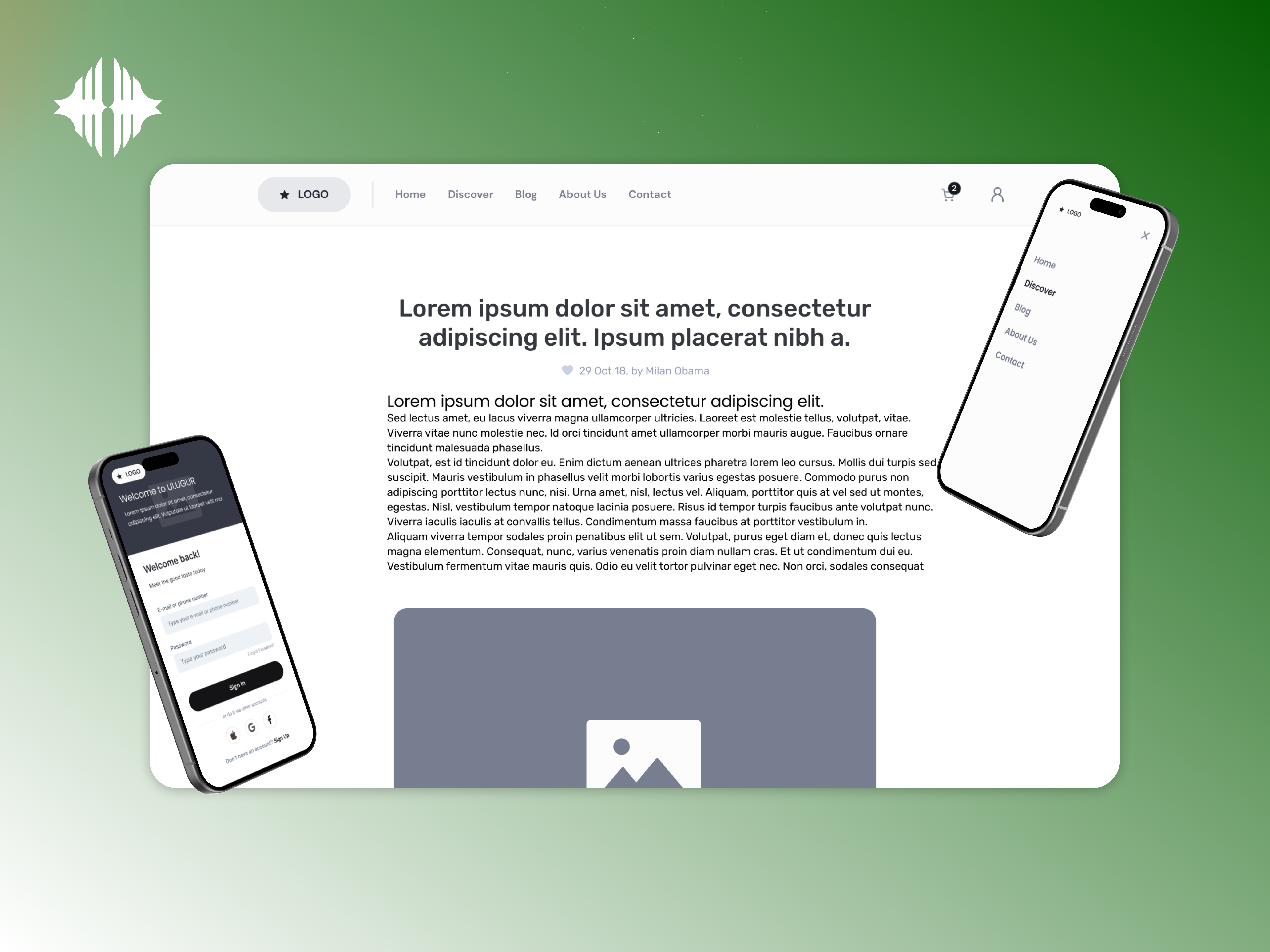 Website & Mobile Wireframe Kits (v1 & v2)